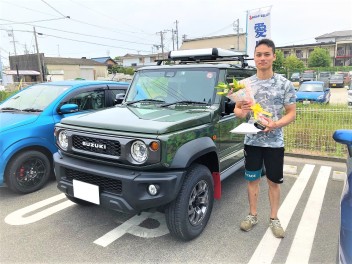 ジムニーシエラ御納車です！